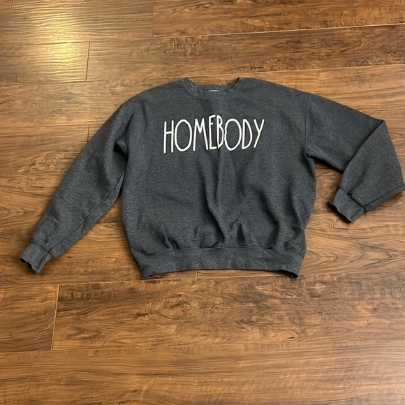 Cotton “Homebody” Graphic Sweatshirt, sz Medium. - Picture 8 of 10